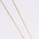 GIVENCHY Necklace Metal Gold Tone Auth SW2848-6
