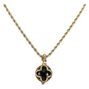 GIVENCHY Necklace Metal Gold Tone Auth SW2849-1