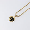 GIVENCHY Necklace Metal Gold Tone Auth SW2849-11