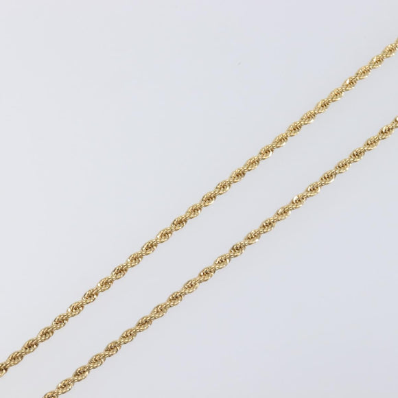 GIVENCHY Necklace Metal Gold Tone Auth SW2849
