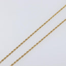 GIVENCHY Necklace Metal Gold Tone Auth SW2849-14