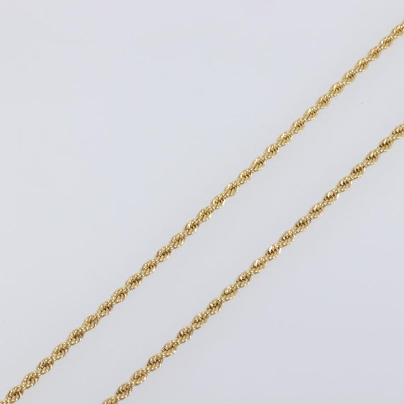 GIVENCHY Necklace Metal Gold Tone Auth SW2849
