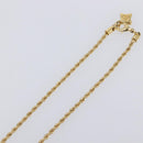 GIVENCHY Necklace Metal Gold Tone Auth SW2849-16