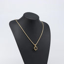 GIVENCHY Necklace Metal Gold Tone Auth SW2849-18