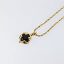GIVENCHY Necklace Metal Gold Tone Auth SW2849-3