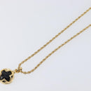 GIVENCHY Necklace Metal Gold Tone Auth SW2849-4