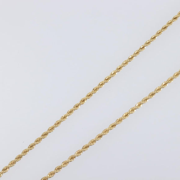 GIVENCHY Necklace Metal Gold Tone Auth SW2849