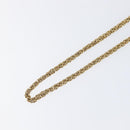 GIVENCHY Necklace Metal Gold Tone Auth SW2850-10