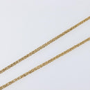 GIVENCHY Necklace Metal Gold Tone Auth SW2850-12