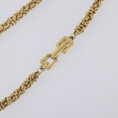 GIVENCHY Necklace Metal Gold Tone Auth SW2850-15