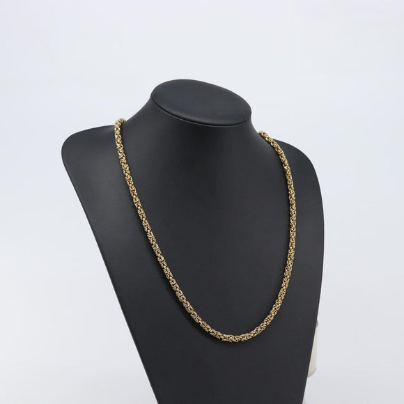 GIVENCHY Necklace Metal Gold Tone Auth SW2850