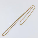 GIVENCHY Necklace Metal Gold Tone Auth SW2850-2