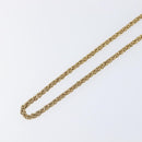 GIVENCHY Necklace Metal Gold Tone Auth SW2850-3