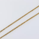 GIVENCHY Necklace Metal Gold Tone Auth SW2850-5
