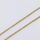 GIVENCHY Necklace Metal Gold Tone Auth SW2850-6