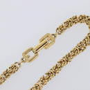 GIVENCHY Necklace Metal Gold Tone Auth SW2850-8