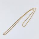 GIVENCHY Necklace Metal Gold Tone Auth SW2850-9