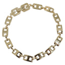 GIVENCHY Bracelet Metal Gold Tone Auth SW2851-1