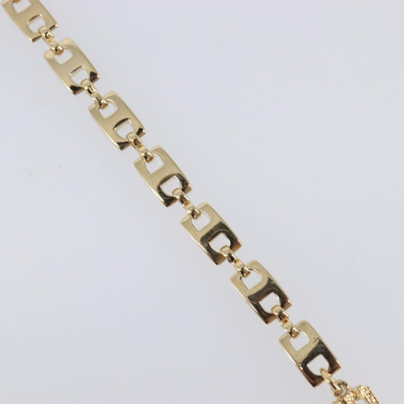 GIVENCHY Bracelet Metal Gold Tone Auth SW2851
