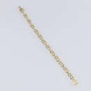 GIVENCHY Bracelet Metal Gold Tone Auth SW2851-8