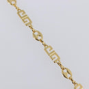 GIVENCHY Bracelet Metal Gold Tone Auth SW2852-10