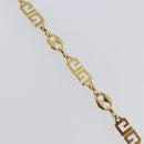 GIVENCHY Bracelet Metal Gold Tone Auth SW2852-11