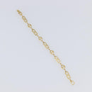 GIVENCHY Bracelet Metal Gold Tone Auth SW2852-2
