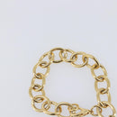 GIVENCHY Bracelet Metal 3 Set Gold Tone Orange Auth SW2853-13