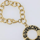 GIVENCHY Bracelet Metal 3 Set Gold Tone Orange Auth SW2853-14