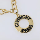 GIVENCHY Bracelet Metal 3 Set Gold Tone Orange Auth SW2853-15