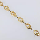 GIVENCHY Bracelet Metal 3 Set Gold Tone Orange Auth SW2853-21