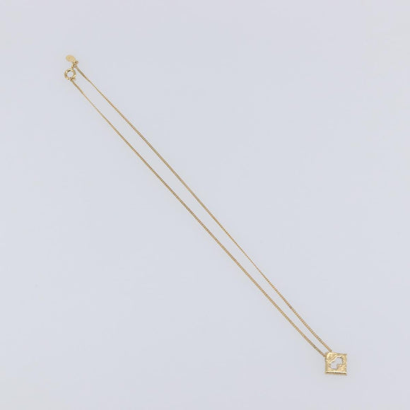 GIVENCHY Necklace Metal 4 Set Gold Tone Auth SW2854