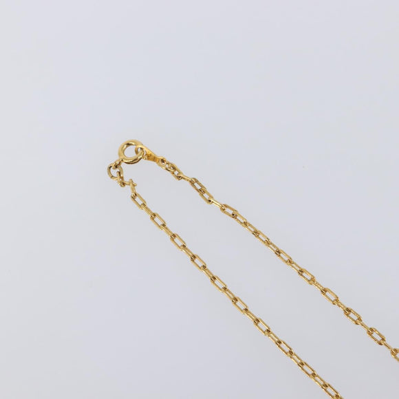 GIVENCHY Necklace Metal 4 Set Gold Tone Auth SW2854