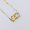 GIVENCHY Necklace Metal 4 Set Gold Tone Auth SW2854-28