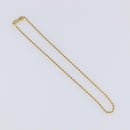 GIVENCHY Necklace Metal 4 Set Gold Tone Auth SW2854-32