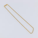 GIVENCHY Necklace Metal 4 Set Gold Tone Auth SW2854-36
