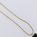 GIVENCHY Necklace Metal 4 Set Gold Tone Auth SW2854-9