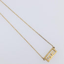 GIVENCHY Necklace Metal 4 Set Gold Tone Auth SW2855-10
