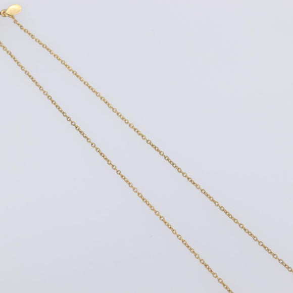 GIVENCHY Necklace Metal 4 Set Gold Tone Auth SW2855