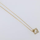 GIVENCHY Necklace Metal 4 Set Gold Tone Auth SW2855-15