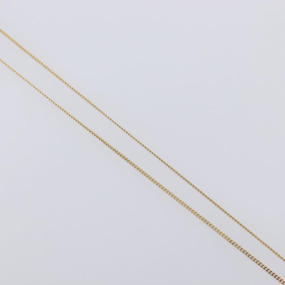 GIVENCHY Necklace Metal 4 Set Gold Tone Auth SW2855
