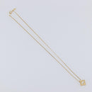 GIVENCHY Necklace Metal 4 Set Gold Tone Auth SW2855-18