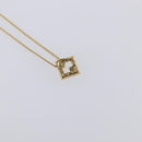 GIVENCHY Necklace Metal 4 Set Gold Tone Auth SW2855-19