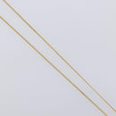 GIVENCHY Necklace Metal 4 Set Gold Tone Auth SW2855-21