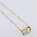 GIVENCHY Necklace Metal 4 Set Gold Tone Auth SW2855-25