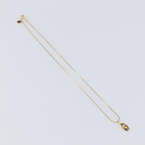 GIVENCHY Necklace Metal 4 Set Gold Tone Auth SW2855