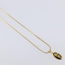 GIVENCHY Necklace Metal 4 Set Gold Tone Auth SW2855-35