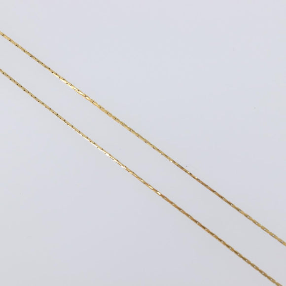 GIVENCHY Necklace Metal 4 Set Gold Tone Auth SW2855