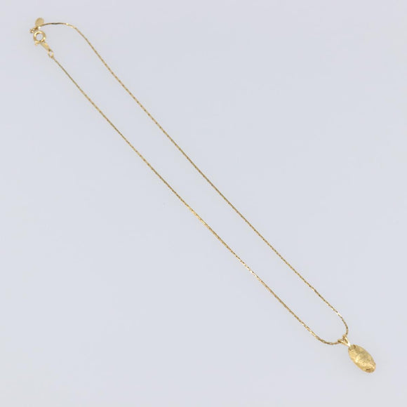 GIVENCHY Necklace Metal 4 Set Gold Tone Auth SW2855
