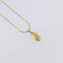 GIVENCHY Necklace Metal 4 Set Gold Tone Auth SW2855-39